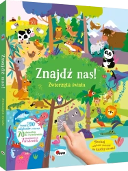 Zwierzęta świata. 200 dźwięków. Znajdź nas! - Natalia Kawałko-Dzikowska