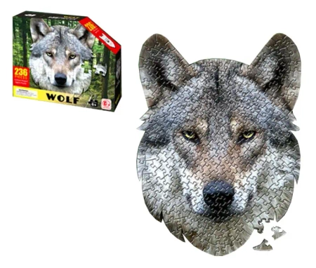 Puzzle 236 elementów wilk - SWEDE