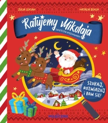 Ratujemy Mikołaja. Świąteczna wyszukiwanka - Julia Leksan, Natalia Berlik