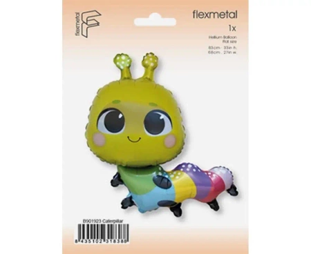 Balon foliowy Kolorowa Gąsiennica 79cm - Godan