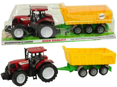 Traktor z wywrotką 50cm - Leantoys