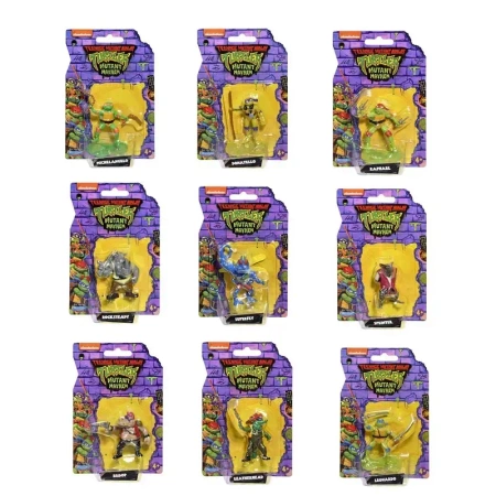 WOJOWNICZE ŻÓŁWIE NINJA Movie Mini Figure Blister, figurka