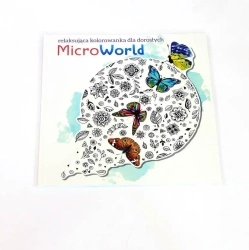 Microworld. Relaksująca kolorowanka dla dorosłych - praca zbiorowa