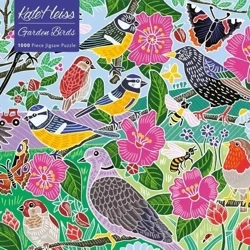Puzzle 1000 Ptaki w ogrodzie Kate Heiss - Flame Tree