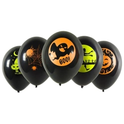 Balony z neonowym nadrukiem 5szt - Arpex