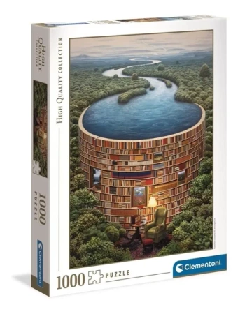 Puzzle 1000 HQ Bibliodame - Clementoni
