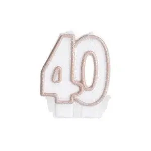 Świeczka jubileuszowa 40 - Arpex