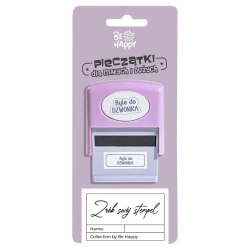 Pieczątka z napisem - Byle do Dzwonka - Be-Happy Gifts