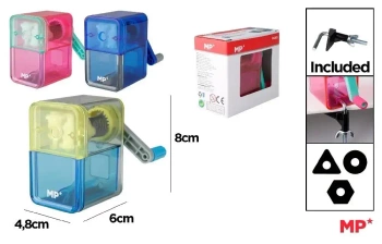 Temperówka na korbkę MIX - MP Main Paper