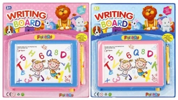 Znikopis magnetyczny kolorowy z akcesoriami mix - Mega Creative