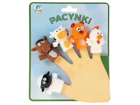 Pacynki na palce 5szt - ADAR