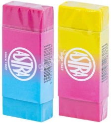 Gumka dwukolorowa neonowa Astra 2 szt. - ASTRA art-pap