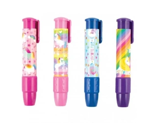 Gumka mechaniczna do ścierania Jednorożce - Kolorowe Baloniki