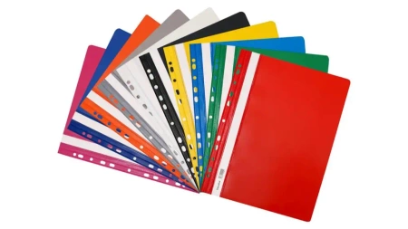 Skoroszyt twardy zawieszany PVC mix (10szt) - Biurfol