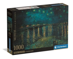 Puzzle 1000 Museum Van Gogh - Notte Stellata - Clementoni