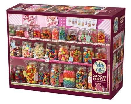 Puzzle 2000 Sklep ze słodyczami 112184 - Cobble Hill