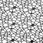 Tkanina dekoracyjna siatka koronkowa 60x50cm - Titanum