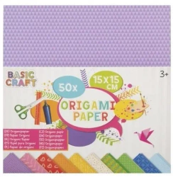 Blok kartek do origami 15x15cm/50K - Grafix