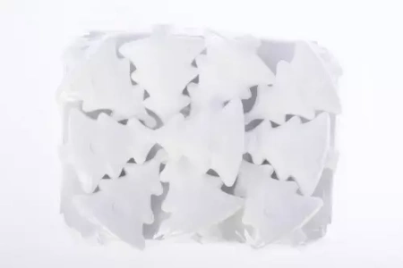 Styropianowe ozdoby choinkowe, choinki (10 sztuk)