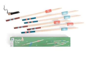 Zestaw do rzutu oszczepem drewniany - BS Toys