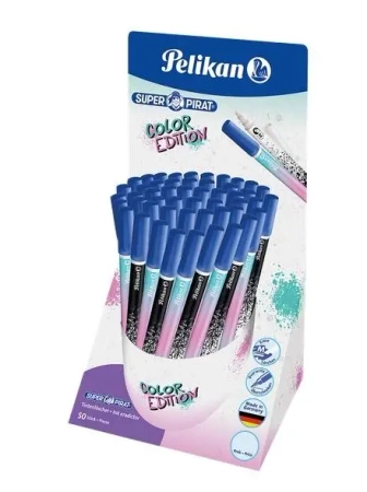Korektor Super Pirat twist color (50szt) - PELIKAN