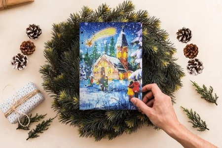 Karnet B6 BN Pasterka - Henry