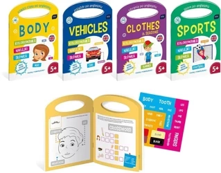 Kolorowanka A4 z nakl. Angielski II MIX - Ewa Gorzkowska- Parnas