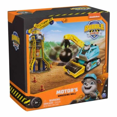 Pojazd Podstawowy Motor'a ECOM Psi Patrol Rubble i jego Ekipa - Spin Master