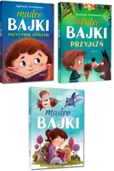 MĄDRE BAJKI POZYTYWNE MYŚLENIE PRZYJAŹŃ 3w1 PAKIET - Agnieszka Antosiewicz