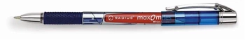 Długopis kulkowy MaxOmiles 0,7mm niebieski (12szt) - Radius