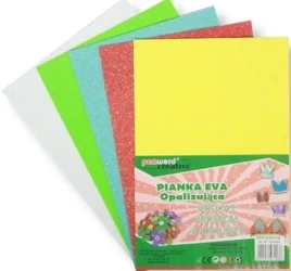 Pianka A4 opalizująca brokat 20x30 5szt - Penword