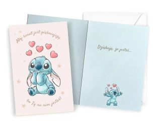 Karnet Urodziny Stitch - Kukartka