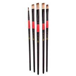 Zestaw pędzli płaskich 5szt - Dalprint dpCraft