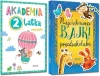 Zestaw prezentowy 2-latka. Bajki + Naklejki + Ćwiczenia + Teczka Montessori