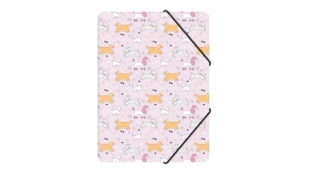 Teczka z gumką A4 pp z nadrukiem puppies