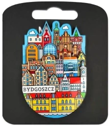 Magnes I love Poland Bydgoszcz ILP-MAG-C-BYD-06 - Pan Dragon