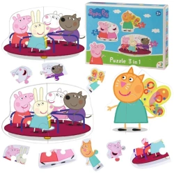 Puzzle Peppa Pig 3 in1 - Dodo