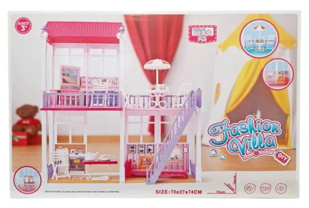 Domek dla lalek z akcesoriami - SWEDE