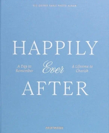 Fotoalbum Ślub - Happily Ever After, Blue - PRINTWORKS