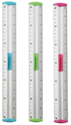 Linijka z uchwytem Measure Clip 30cm MIX - Keyroad