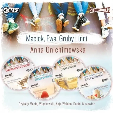 Pakiet: Maciek, Ewa, Gruby i inni audiobook - Anna Onichimowska