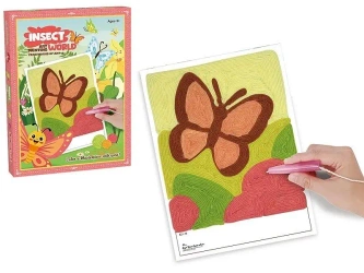 Obrazek do wypełniania włóczką na rzep - ADAR