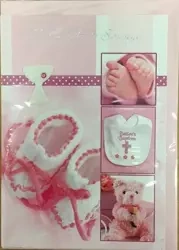 Karnet chrzest B6 Premium 38 + koperta - Panorama