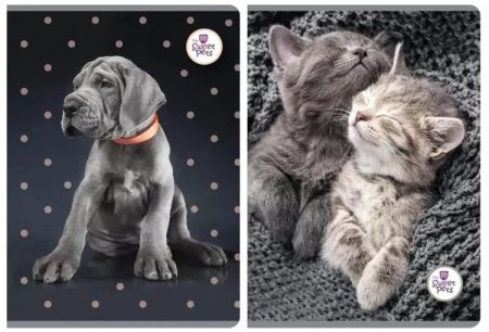 Zeszyt A5/60K linia The Sweet Pets (5szt) - Beniamin