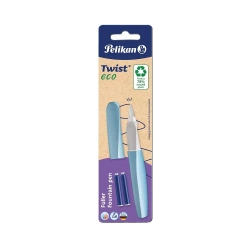 Pióro wieczne Twist Eco M + 2 naboje mix - PELIKAN