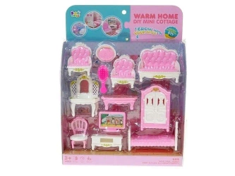 Zestaw mebli do domków dla lalek - ADAR