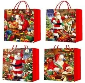 Torebka prezentowa XXL Boże Narodzenie szerokie