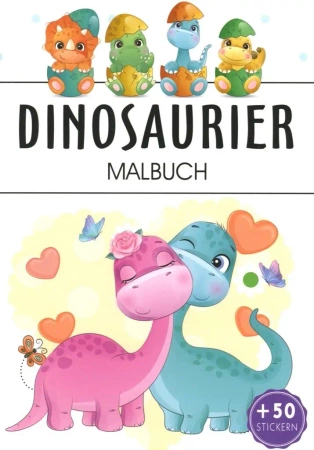 Dinosaurier. Malbuch - praca zbiorowa