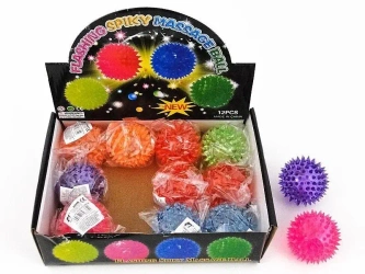 Piłeczka ze światłem 6,5cm (12szt) - ADAR