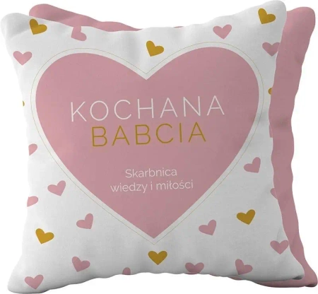 Poduszka prezentowa z napisem Kochana Babcia - Be-Happy Gifts